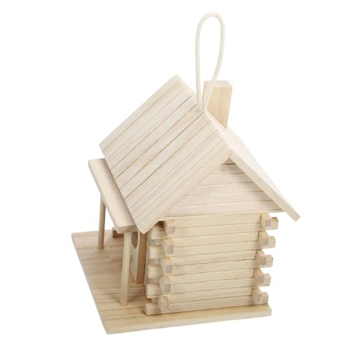 Vogelkäfig Zuchtboxen für Wellensittiche Haustier Vogelhäuschen Zaun Zuchttopf für Nymphensittiche Kolibri- Käfige vogelhaus Birdcage atmungsaktives Vogelnest Vogelzubehör Holz Kisangel von Kisangel