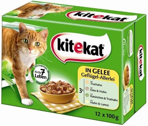 Kitekat 12-er MP Gefluegel-Allerlei in Gelee 12 x 100g Kitekat 12-er MP Gefluegel-Allerlei in Gelee 12 x 100g von Kitekat