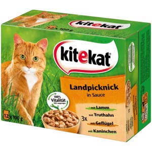 Kitekat Landpicknick in Soße 12 x 100g von Kitekat