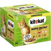 Kitekat Multipack Bunte Vielfalt in Sauce 24x85 g von Kitekat