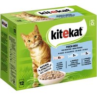 Kitekat Multipack Fisch Box in Gelee 12x85g von Kitekat