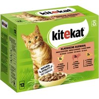 Kitekat Multipack Klassische Auswahl in Sauce 12x85g von Kitekat