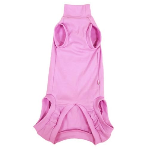 Sphynx Katzenkleidung, ärmelloser Body, elastisch, haarlos, Katzen-Pyjama, Haustierkleidung, Operationsanzug für Katzen und Hunde nach Operationen, Fuchsia, Größe XL (5 - 6,4 kg) von Kitipcoo