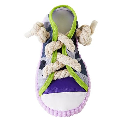 Kito Lee Hundespielzeug Weiches Quietschendes Plüschtier Hunde Kauseil Spielzeug für kleine Hunde und Welpen, niedliches Schuhdesign zum Kuscheln und Spielen, leicht, interaktives Spielzeug für Kito Lee Hundespielzeug Weiches Quietschendes Plüschtier Hunde Kauseil Spielzeug für kleine Hunde und Welpen, niedliches Schuhdesign zum Kuscheln und Spielen, leicht, interaktives Spielzeug für von Kito Lee