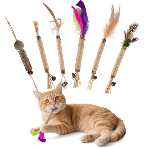 Kito Lee Katzenminze Sticks, 6 Stück, Natürliche Kaustangen für Katzen, Zahnpflege & Mundgesundheit, 15 x 10 x 2 cm Kito Lee Katzenminze Sticks, 6 Stück, Natürliche Kaustangen für Katzen, Zahnpflege & Mundgesundheit, 15 x 10 x 2 cm von Kito Lee
