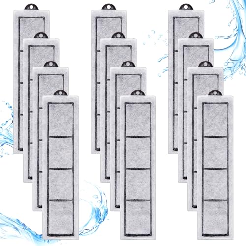 Kittmip 12 Stück Filterkartuschen Ersatz Nachfüllpackung kompatibel mit RF-S für Desktop-Aquarien Kittmip 12 Stück Filterkartuschen Ersatz Nachfüllpackung kompatibel mit RF-S für Desktop-Aquarien von Kittmip
