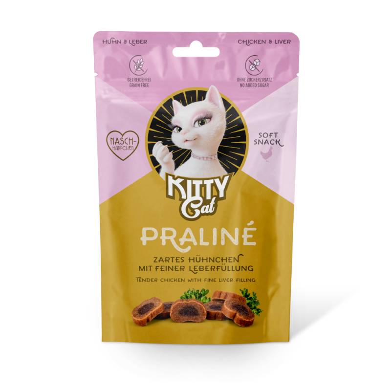 KITTY Cat Praliné Huhn & Leber - 50 g von Kitty Cat