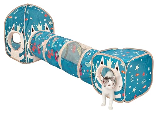 Kitty City Katzenspielplatz - Katzen Spielkombi - Meer - Polyester - Kunststoff - Erwachsene - Unisex - 38.74 cm x 38.74 cm x 60.96 cm Kitty City Katzenspielplatz - Katzen Spielkombi - Meer - Polyester - Kunststoff - Erwachsene - Unisex - 38.74 cm x 38.74 cm x 60.96 cm von Kitty City