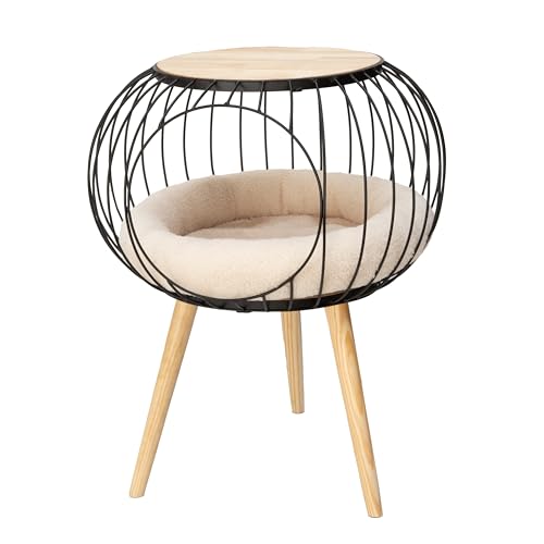 Kitty City Modernes Katzenbett und Holztisch Kitty City Modernes Katzenbett und Holztisch von Kitty City