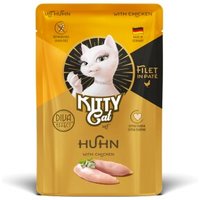 KittyCat Nassfutter Katze, Adult, Filet in Paté Huhn 6x85 g von KittyCat