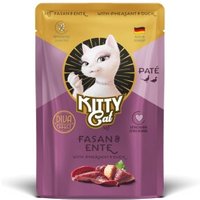KittyCat Nassfutter Katze, Adult, Paté Ente und Fasan 6x85 g von KittyCat