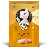 KittyCat Nassfutter Katze, Adult, Paté Huhn 6x85 g von KittyCat
