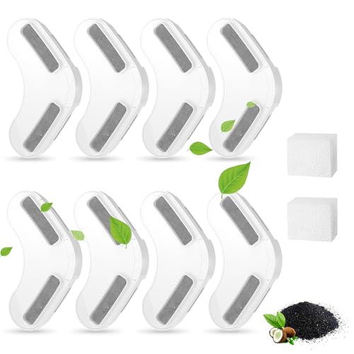 8 Pack Hundefilter + 2 Schwämme für Trinkbrunnen, Kompatibel mit 8L/270oz Hunde-Wasserbrunnen - Ersatzfilter für Kittyspout Trinkbrunnen für Hunde Kabellos 8 Pack Hundefilter + 2 Schwämme für Trinkbrunnen, Kompatibel mit 8L/270oz Hunde-Wasserbrunnen - Ersatzfilter für Kittyspout Trinkbrunnen für Hunde Kabellos von Kittyspout