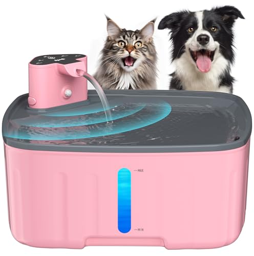 Trinkbrunnen für Hunde Kabellos,Kittyspout 8L/ 270 oz Grosse Hundebrunnen/Katzenbrunnen mit Bewegungsmelder, Hunde Trinkbrunnen Kabellos mit Akku 5000mAh, mit Leiser Pumpe und Aktivkohlefilter Trinkbrunnen für Hunde Kabellos,Kittyspout 8L/ 270 oz Grosse Hundebrunnen/Katzenbrunnen mit Bewegungsmelder, Hunde Trinkbrunnen Kabellos mit Akku 5000mAh, mit Leiser Pumpe und Aktivkohlefilter von Kittyspout