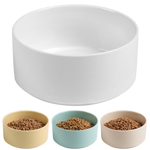 Kitwinney Rutschfeste Hundenäpfe, schwere Keramik-Hundenapf mit Silikonboden, 15,2 cm, glänzend, kein Verschütten, kein Flip-Futternapf für große Katzen, Welpen, kleine und mittelgroße Hunde Kitwinney Rutschfeste Hundenäpfe, schwere Keramik-Hundenapf mit Silikonboden, 15,2 cm, glänzend, kein Verschütten, kein Flip-Futternapf für große Katzen, Welpen, kleine und mittelgroße Hunde von Kitwinney