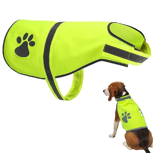 Pet Hunde Warnwesten,Hund Sicherheit Reflektierende Weste,Sicherheitsweste Pet Hunde,Hunde Sicherheit Geschirr Jacke für Hält den Hund Sichtbar Sicher vor Autos & Jagtunfällen Pet Hunde Warnwesten,Hund Sicherheit Reflektierende Weste,Sicherheitsweste Pet Hunde,Hunde Sicherheit Geschirr Jacke für Hält den Hund Sichtbar Sicher vor Autos & Jagtunfällen von Kiuiom