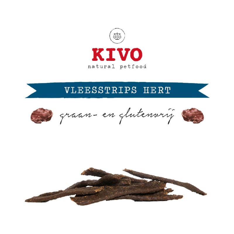 Kivo Fleischstreifen Kaninchen - 125 g Kivo Fleischstreifen Kaninchen - 125 g von Kivo