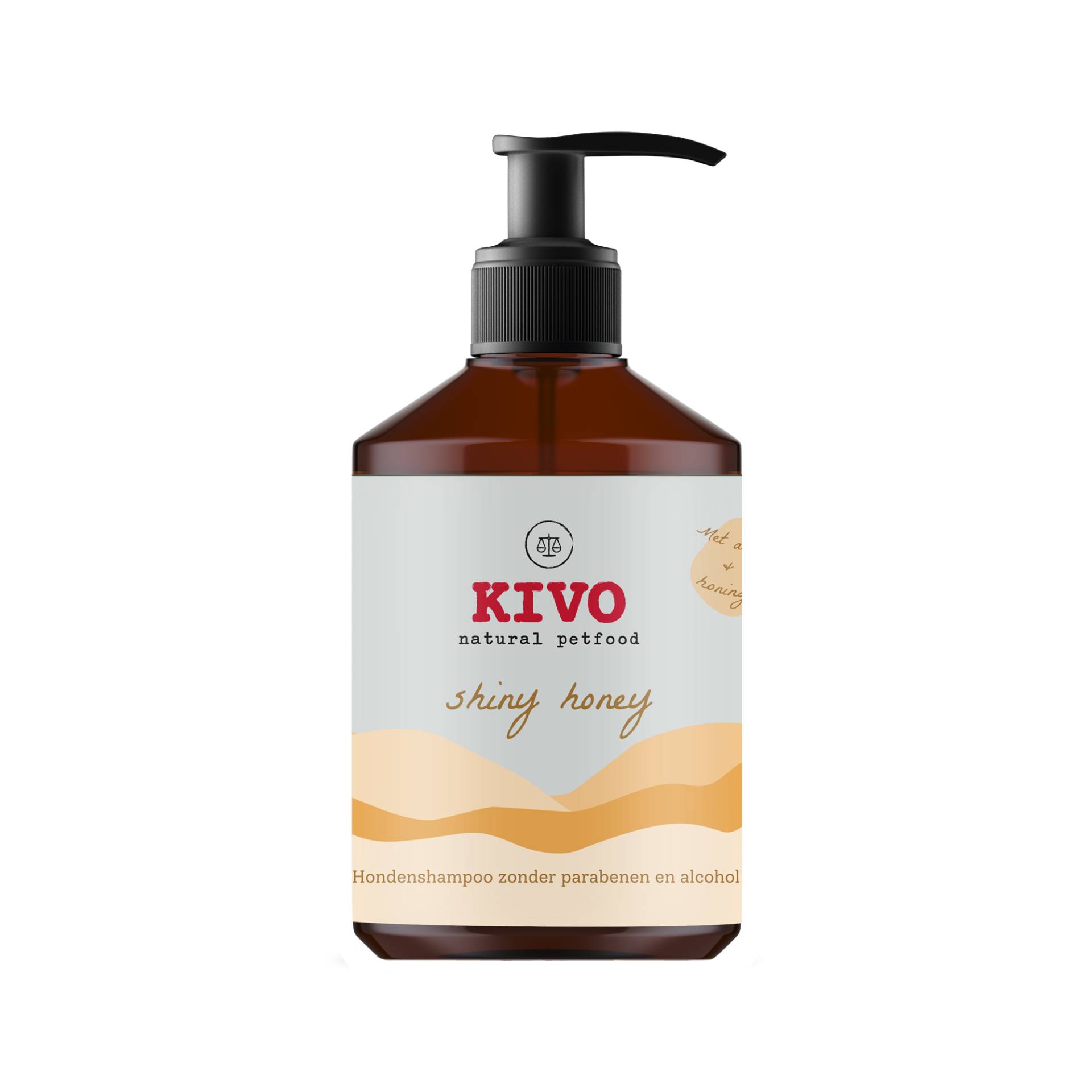 Kivo Shiny Honey Hundeshampoo – 500 ml von Kivo