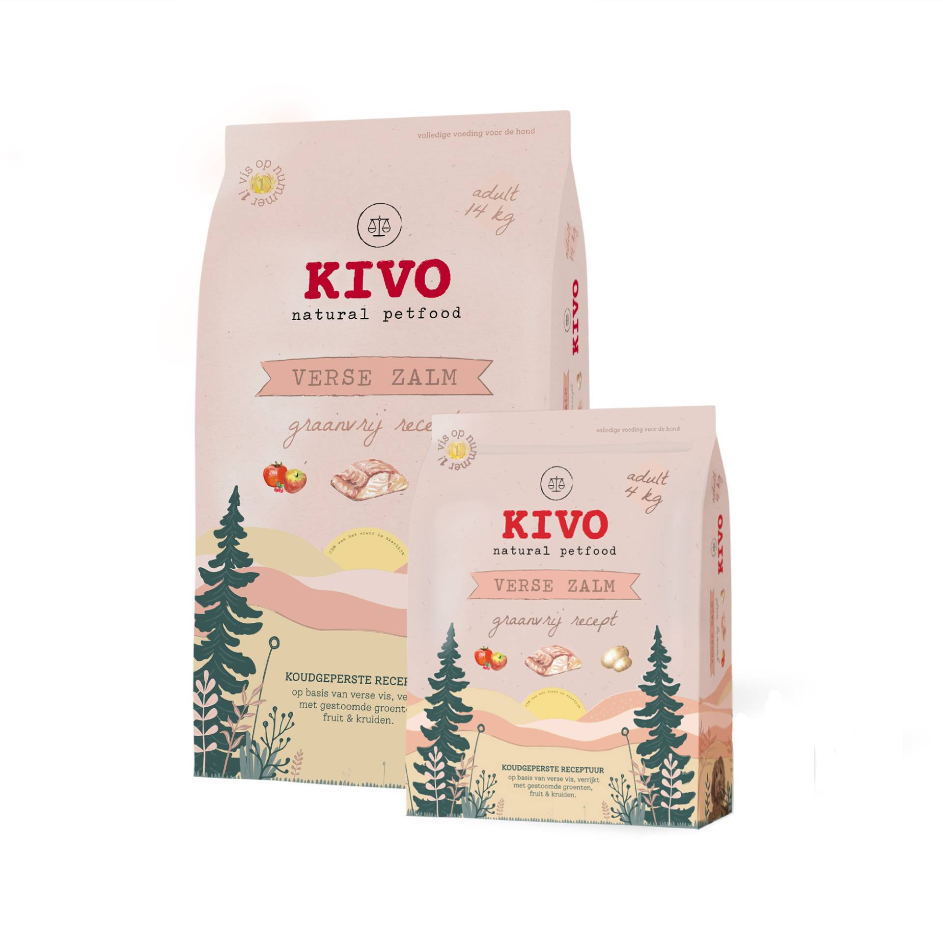 Kivo frischer Lachs getreidefrei - 4 kg Kivo frischer Lachs getreidefrei - 4 kg von Kivo