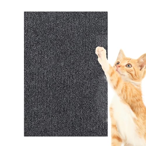 Katzenkratzbrett, selbstklebend, zuschneidbar, Katzenmatte, langlebig, Sofa, Katzenkratzschutz, Katze schleift ihre Krallen, Katzenkratzmatte, Katzenkratzer-Pad, Ersatz für Sofas, Teppiche und Wände von Kixolazr