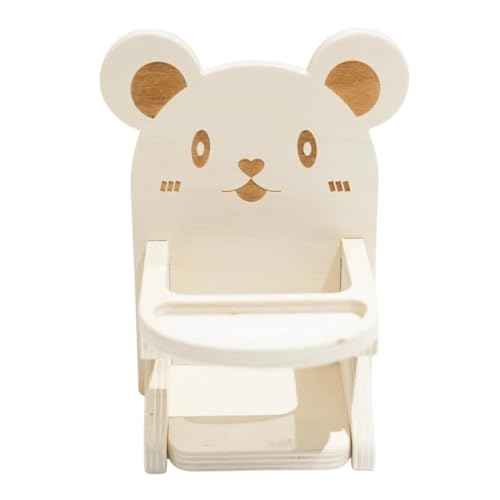 Kixolazr Hamstersitz, Stuhl für Tiere - Kleintier-Spielzeug-Esszimmerstuhl | Mit Tablett, handgefertigter Käfig, Foto-Requisiten, Stuhl, Lebensraum-Dekoration für Igelkäfig-Zubehör Kixolazr Hamstersitz, Stuhl für Tiere - Kleintier-Spielzeug-Esszimmerstuhl | Mit Tablett, handgefertigter Käfig, Foto-Requisiten, Stuhl, Lebensraum-Dekoration für Igelkäfig-Zubehör von Kixolazr