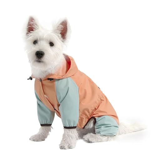 Kixolazr Haustier-Regenmantel, Hunde-Regenjacke | HoodedPuppy Regenmantel, verstellbare wasserdichte Kleidung | Allwetterjacke, Regenponcho für Haustiere mit reflektierendem Streifen zum Kixolazr Haustier-Regenmantel, Hunde-Regenjacke | HoodedPuppy Regenmantel, verstellbare wasserdichte Kleidung | Allwetterjacke, Regenponcho für Haustiere mit reflektierendem Streifen zum von Kixolazr