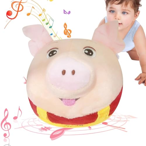 Kixolazr Hund sprechende Musik, quietschendes Ballspielzeug, elektronisches Spielzeug mit Tierplüschton,Aktives bewegliches Ball-Plüsch-Haustierspielzeug - Elektronisches interaktives Kixolazr Hund sprechende Musik, quietschendes Ballspielzeug, elektronisches Spielzeug mit Tierplüschton,Aktives bewegliches Ball-Plüsch-Haustierspielzeug - Elektronisches interaktives von Kixolazr