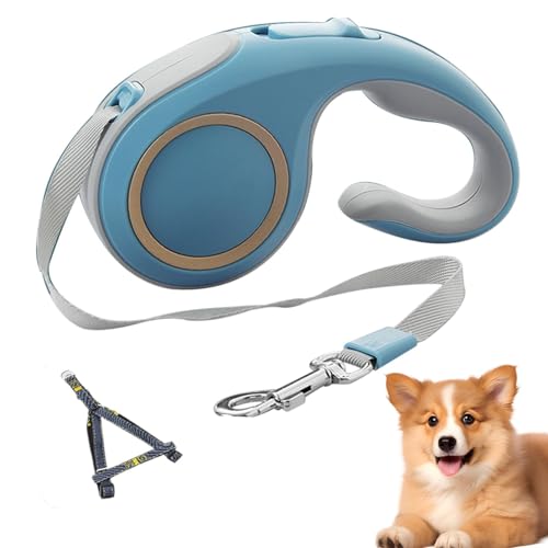 Kixolazr Hunde Retractable Blei, Hochleistungsversenke Hunde Blei - Haustier Walking Lead - Reflektierendes Welpe-Wanderseil mit einem Rutschgriff zum, zum Haustier-Jogging-Traktionswerkzeug von Kixolazr
