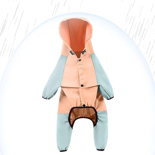 Kixolazr Hunderegenjacke, Regenmantel Hunde wasserdicht,Mit Kapuze verstellbare wasserdichte Kleidung Welpen-Regenmantel - Reflektierender Streifen-Regenponcho für Haustiere, Allwetterjacke für Kixolazr Hunderegenjacke, Regenmantel Hunde wasserdicht,Mit Kapuze verstellbare wasserdichte Kleidung Welpen-Regenmantel - Reflektierender Streifen-Regenponcho für Haustiere, Allwetterjacke für von Kixolazr