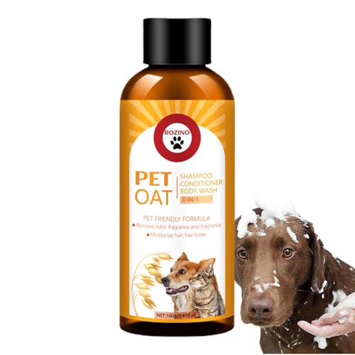 Kixolazr Hundeshampoo, Haustiershampoo - Katzen-Körperwaschshampoo,Hundeshampoo und Spülung befeuchten Haustiershampoo für stinkende Hundewelpen mit Duft Kixolazr Hundeshampoo, Haustiershampoo - Katzen-Körperwaschshampoo,Hundeshampoo und Spülung befeuchten Haustiershampoo für stinkende Hundewelpen mit Duft von Kixolazr