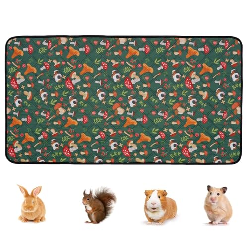 Kixolazr Kaninchenmatte Für Käfig - Waschbare Hamsterkäfig Unterlage - Wiederverwendbare Unterlage Für Tierurin Kleintier Einstreu Schlafplatz Für Ruhe Zu Hause Wohnung Spielbereich Garten Reisen Kixolazr Kaninchenmatte Für Käfig - Waschbare Hamsterkäfig Unterlage - Wiederverwendbare Unterlage Für Tierurin Kleintier Einstreu Schlafplatz Für Ruhe Zu Hause Wohnung Spielbereich Garten Reisen von Kixolazr