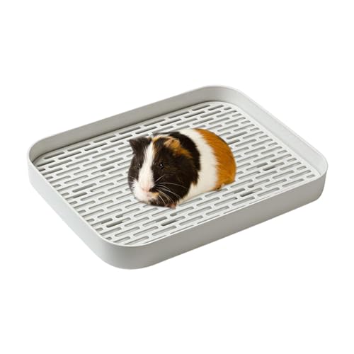 Kixolazr Kaninchentoilette, Hasentoilette - Stabile Kaninchen-Töpfchenbox | Kaninchen-Tablett, Hasen-Eck-Katzentoilette, leicht zu reinigende Haustier-Toilette für Meerschweinchen und Kleintiere Kixolazr Kaninchentoilette, Hasentoilette - Stabile Kaninchen-Töpfchenbox | Kaninchen-Tablett, Hasen-Eck-Katzentoilette, leicht zu reinigende Haustier-Toilette für Meerschweinchen und Kleintiere von Kixolazr