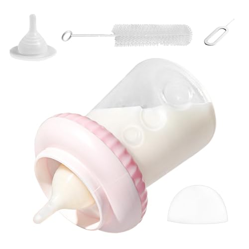 Kixolazr Milchflasche für Kätzchen, Futterspender für Welpen, Kätzchen-Welpen-Futterflasche, Silikon-Futternippel, ergonomische abnehmbare Kätzchenflasche für Meerschweinchen, Eichhörnchen, Kaninchen, Kixolazr Milchflasche für Kätzchen, Futterspender für Welpen, Kätzchen-Welpen-Futterflasche, Silikon-Futternippel, ergonomische abnehmbare Kätzchenflasche für Meerschweinchen, Eichhörnchen, Kaninchen, von Kixolazr