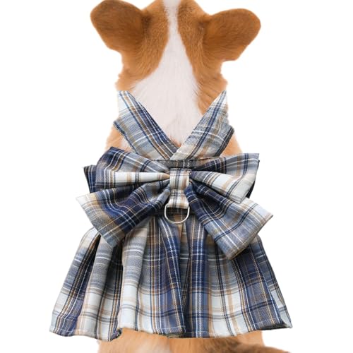 Kixolazr Niedliches kleines Hundehalsband-Geschirr, Hundegeschirr-Westen-Set | Verstellbare Hundewestengeschirre mit Fliege | Stilvolle und niedliche Hundeweste mit Fliege und Schleife für den Kixolazr Niedliches kleines Hundehalsband-Geschirr, Hundegeschirr-Westen-Set | Verstellbare Hundewestengeschirre mit Fliege | Stilvolle und niedliche Hundeweste mit Fliege und Schleife für den von Kixolazr