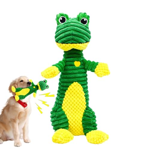 Kixolazr Quietschspielzeug für Welpen, Stoffspielzeug für Hunde | Froschtier-Hundespielzeug | Entzückendes Haustier-Soundspielzeug, interaktives Plüsch-Kauspielzeug mit Sound für kleine und Kixolazr Quietschspielzeug für Welpen, Stoffspielzeug für Hunde | Froschtier-Hundespielzeug | Entzückendes Haustier-Soundspielzeug, interaktives Plüsch-Kauspielzeug mit Sound für kleine und von Kixolazr