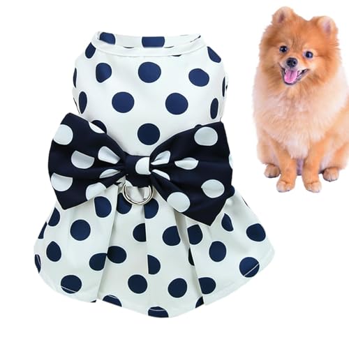 Kixolazr Sommerkleid für Hunde, Sommerkleidung für Katzen, Dünnes Katzen-Sommershirt, Dünne Katzen-Sommerkleider, Welpen-Weste, Kleidung, leichtes Seil-Schnallen-Design für Party-Kostüme von Kixolazr