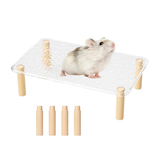 Kixolazr Ständer Mit Plattformen Für Hamsterkäfige, Abnehmbares Verstellbares Hamster Ruhepodest, Zubehör Für Tisch Leiter Flasche Wasser Futter Haustier Kixolazr Ständer Mit Plattformen Für Hamsterkäfige, Abnehmbares Verstellbares Hamster Ruhepodest, Zubehör Für Tisch Leiter Flasche Wasser Futter Haustier von Kixolazr