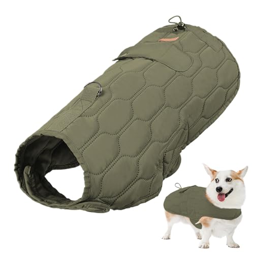 Kixolazr Warmer Mantel für Hunde - Warme Thermoweste Hundemantel - Kaltwettermantel mit stabilem D-Ring für Hunde unterschiedlicher Größe und Art Kixolazr Warmer Mantel für Hunde - Warme Thermoweste Hundemantel - Kaltwettermantel mit stabilem D-Ring für Hunde unterschiedlicher Größe und Art von Kixolazr