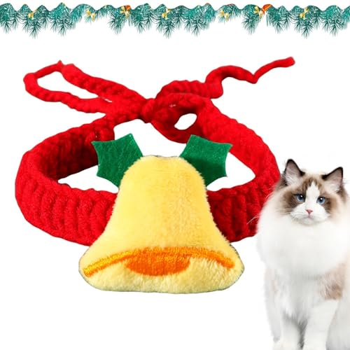 Kixolazr Weihnachts-Halsbekleidung für Katzen, weich, bequem, Winterkragen, verstellbares Halsband, Weihnachtskatzenkostüm, Hundekleidung für kleine Tiere Kixolazr Weihnachts-Halsbekleidung für Katzen, weich, bequem, Winterkragen, verstellbares Halsband, Weihnachtskatzenkostüm, Hundekleidung für kleine Tiere von Kixolazr