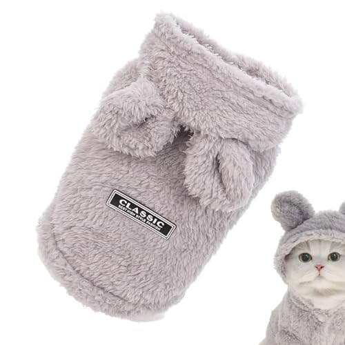 Kixolazr Winter-Hunde-Hoodie,Winter-Hunde-Hoodie-Sweatshirt,Haustiermäntel für kaltes Wetter - Niedliche Hasenohr-Sweatshirts für kleine Hunde, Warmer Mantel für Autos, Hunde, Haustier-Welpenkostüm Kixolazr Winter-Hunde-Hoodie,Winter-Hunde-Hoodie-Sweatshirt,Haustiermäntel für kaltes Wetter - Niedliche Hasenohr-Sweatshirts für kleine Hunde, Warmer Mantel für Autos, Hunde, Haustier-Welpenkostüm von Kixolazr