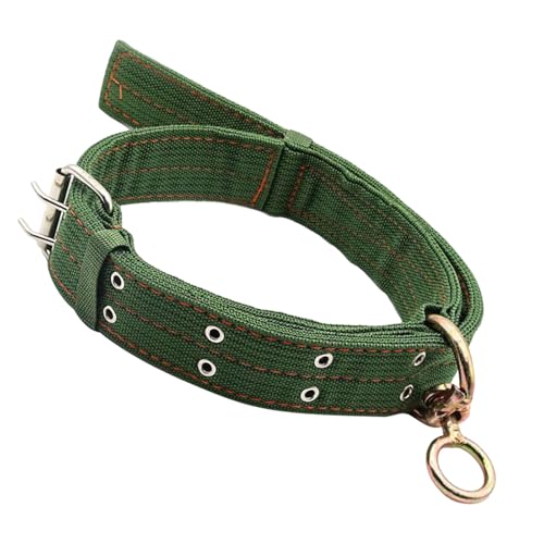 Kixolazr Ziegenhalsband - Verstellbares Kälberhalsband Nackenband,Kleintier Kuh Zuggeschirr Für Weidehaltung Training Zucht Transport von Kixolazr