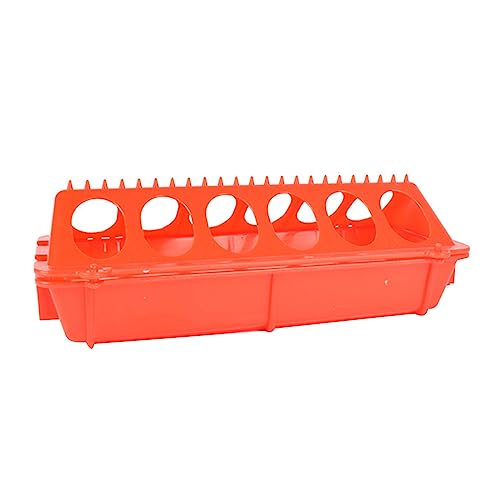 Futterschale für Geflügel, 12/28 Schlitze, effiziente Kontrolle von auslaufsicherem Futter für Hühner und Tauben Futterschale für Geflügel, 12/28 Schlitze, effiziente Kontrolle von auslaufsicherem Futter für Hühner und Tauben von Klaisy
