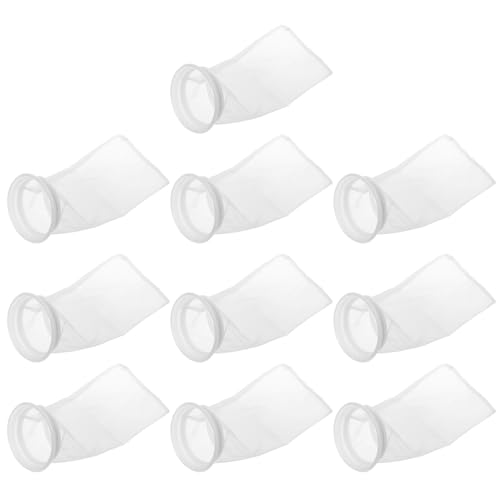 Klaisy Nylon-Filterbeutel für Aquarien, 25,4 cm Länge, 10,2 cm Durchmesser, Ringe zum Entfernen von organischen Aquarien, Netzbeutel, 200 Stück Klaisy Nylon-Filterbeutel für Aquarien, 25,4 cm Länge, 10,2 cm Durchmesser, Ringe zum Entfernen von organischen Aquarien, Netzbeutel, 200 Stück von Klaisy