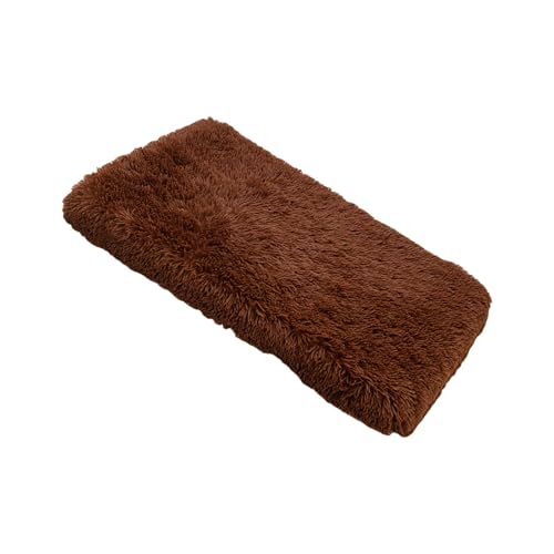 Klaisy Übergroßes Hundebett mit pelzigem Bezug, weiches Nest, dickes langhaariges Bett, Hundesofa, Nest, Haustierkissen von Klaisy