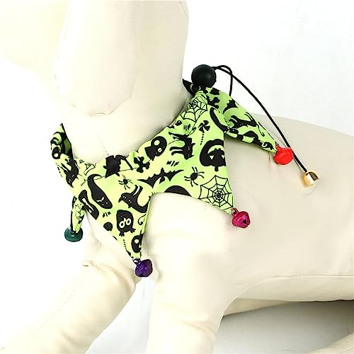 Kostüm für kleine Hunde, Halloween, Haustier-Schal, Fotografie-Halsband, Schal mit Glöckchen, für Haustiere, Urlaub, Festival, Handtuch Kostüm für kleine Hunde, Halloween, Haustier-Schal, Fotografie-Halsband, Schal mit Glöckchen, für Haustiere, Urlaub, Festival, Handtuch von Klaisy
