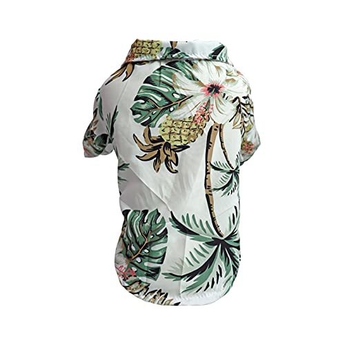 Strandhundhemd Hawaiianer Hundhemden Coole Hund Kleidung Hund T Shirt Beach Welpe Hemd Atmungsaktives Sommerhundhemden von Klaisy