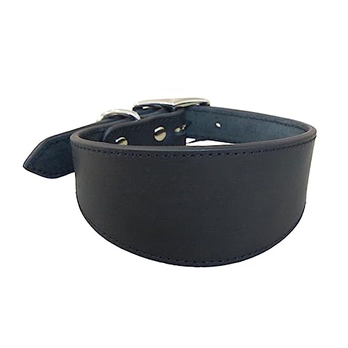 Weit Gepolsterte Hunde Halsband Echte Leder Welpenkragen Für Lurchers Italienische Windhunde Bequeme Haustierhunde Accessoires von Klaisy