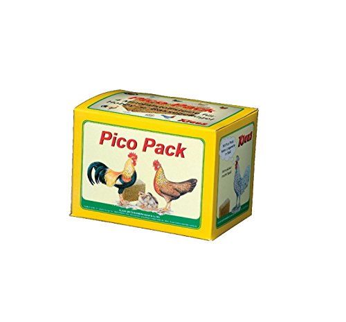 PICO - Pack - 4 Stück - Geflügelstein dient der Besseren Federbildung, fördert Das Wachstum der Küken und beugt Federfressen vor PICO - Pack - 4 Stück - Geflügelstein dient der Besseren Federbildung, fördert Das Wachstum der Küken und beugt Federfressen vor von Klaus