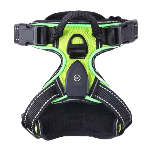 Kleagary Luminous Pet Harness Luminous Dog Harness Adjustable Luminous Pet Chest Strap S Kleagary Luminous Pet Harness Luminous Dog Harness Adjustable Luminous Pet Chest Strap S von Kleagary