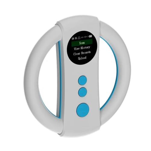 Kleagary Tiermarkenleser, 134,2 kHz/125 kHz, Tierchip-Scanner, 500 Aufzeichnungen, Speicher, Haustier-Informationsleser Kleagary Tiermarkenleser, 134,2 kHz/125 kHz, Tierchip-Scanner, 500 Aufzeichnungen, Speicher, Haustier-Informationsleser von Kleagary